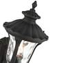 3_Livex Oxford 19" High Textured Black Upward Lantern Outdoor Wall Light more views