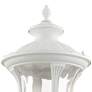 2_Livex Oxford 19" High Textured White Lantern Outdoor Post Light more views