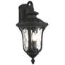 5_Livex Oxford 22 1/2" High Black Downward Lantern Outdoor Wall Light more views