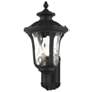 4_Livex Oxford 22" High Textured Black Upward Lantern Outdoor Wall Light more views