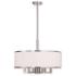 Livex Park Ridge 24" Brushed Nickel Pendant with Downlight