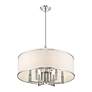 6_Livex Park Ridge 24" Brushed Nickel Pendant with Downlight more views