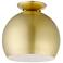 Livex Piedmont 10" Wide Soft Gold Ceiling Light