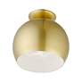 4_Livex Piedmont 10" Wide Soft Gold Ceiling Light more views