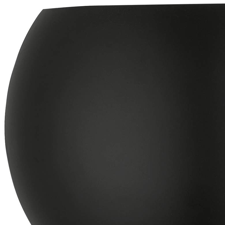 Image 4 Livex Piedmont 9.75 inch Wide 1-Light Black Modern Wall Sconce more views