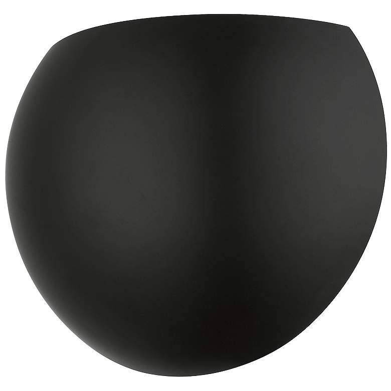 Image 5 Livex Piedmont 9.75 inch Wide 1-Light Black Modern Wall Sconce more views