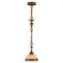 4_Livex Seville 7 1/4" Wide Palacial Bronze Art Glass Mini Pendant more views