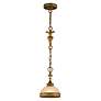 5_Livex Seville 7 1/4" Wide Palacial Bronze Art Glass Mini Pendant more views