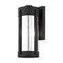 7_Livex Sheridan 16" High Black and Nickel Outdoor Wall Light more views