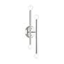 7_Livex Soho 17" High 4-Light Polished Chrome Modern Wall Sconce more views