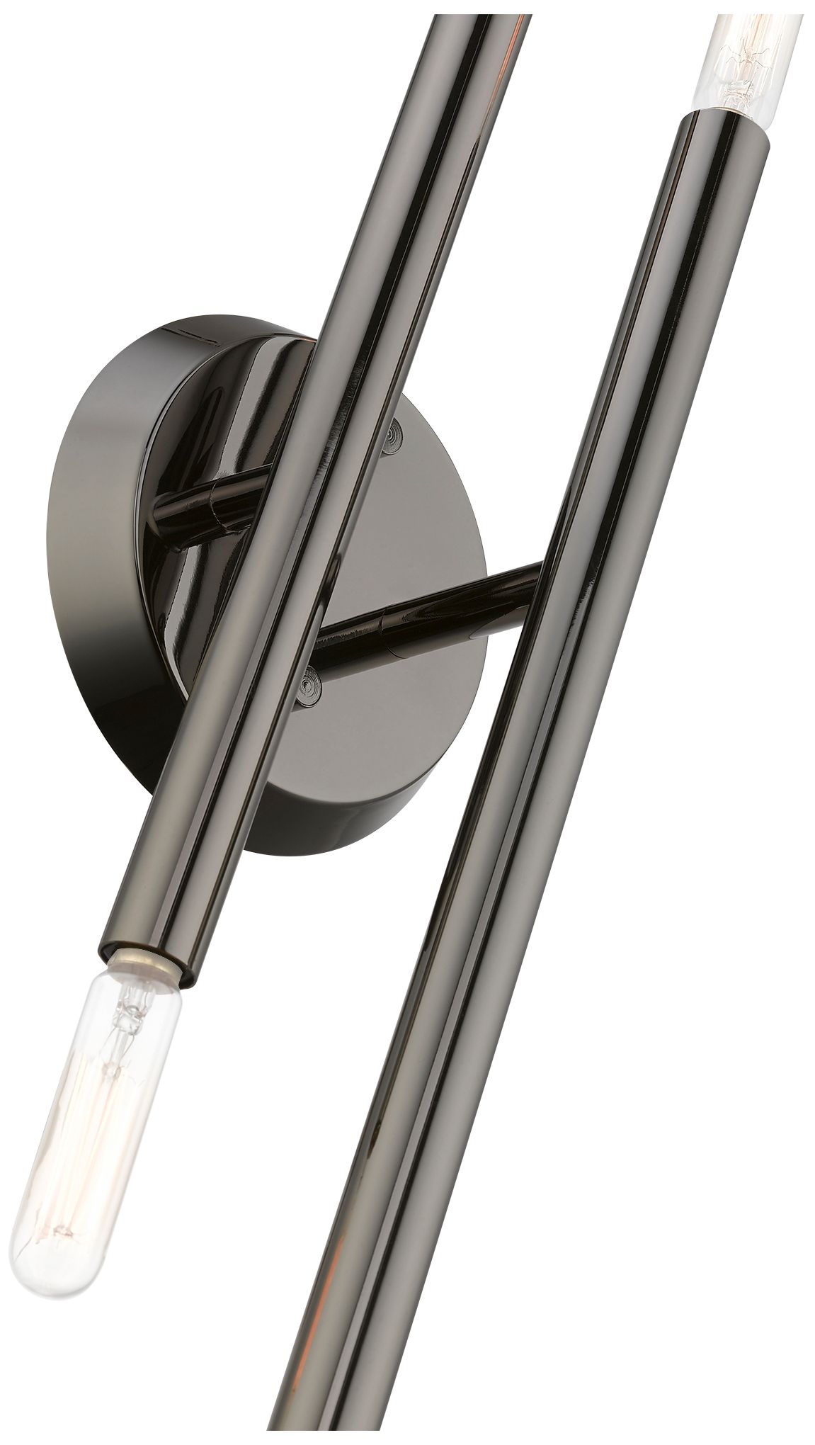 Livex Soho 17" High Black Chrome 4-Light ADA Wall Sconce