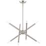 2_Livex Soho 19 1/2" Wide Brushed Nickel 8-Light Chandelier