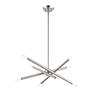 5_Livex Soho 19 1/2" Wide Brushed Nickel 8-Light Chandelier more views