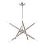 7_Livex Soho 19 1/2" Wide Brushed Nickel 8-Light Chandelier more views