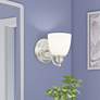 1_Livex Somerville 7" High Brushed Nickel Wall Sconce