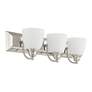 4_Livex Springfield 24" Wide Brushed Nickel 3-Light Bath Light more views