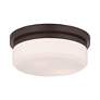 4_Livex Stratus 11" Wide Bronze Ceiling Light more views