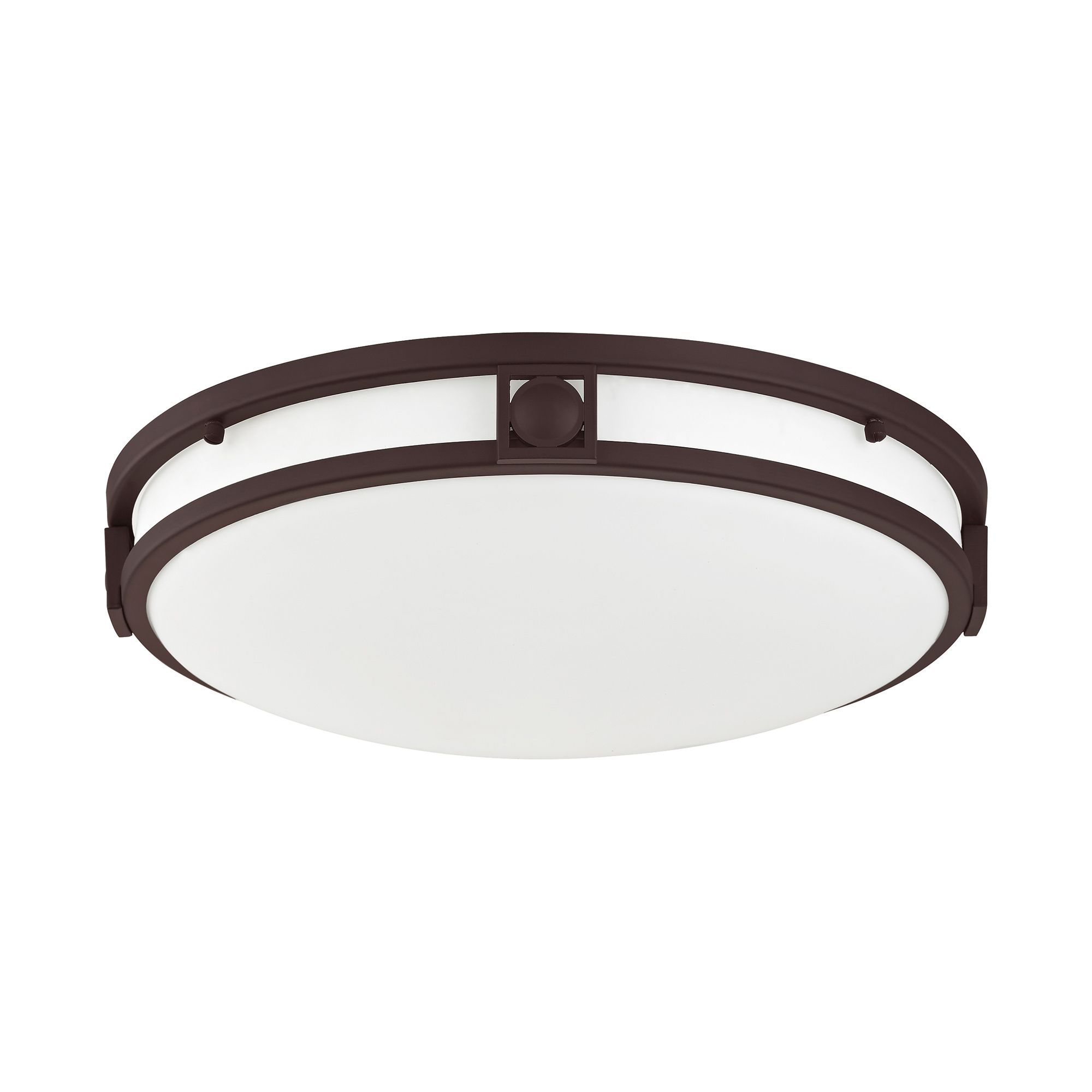 Image 3 Livex Titania 16" Wide Bronze Ceiling Light more views