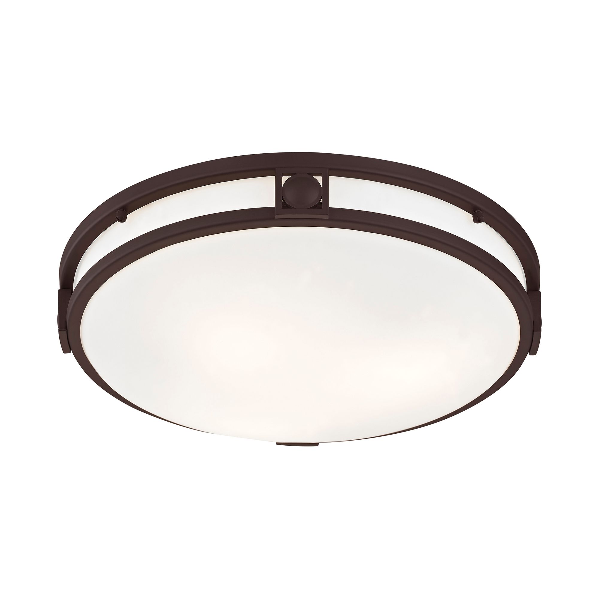 Image 5 Livex Titania 16" Wide Bronze Ceiling Light more views
