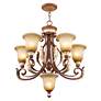 7_Livex Villa 26" Wide Verona Bronze 6-Light Chandelier more views