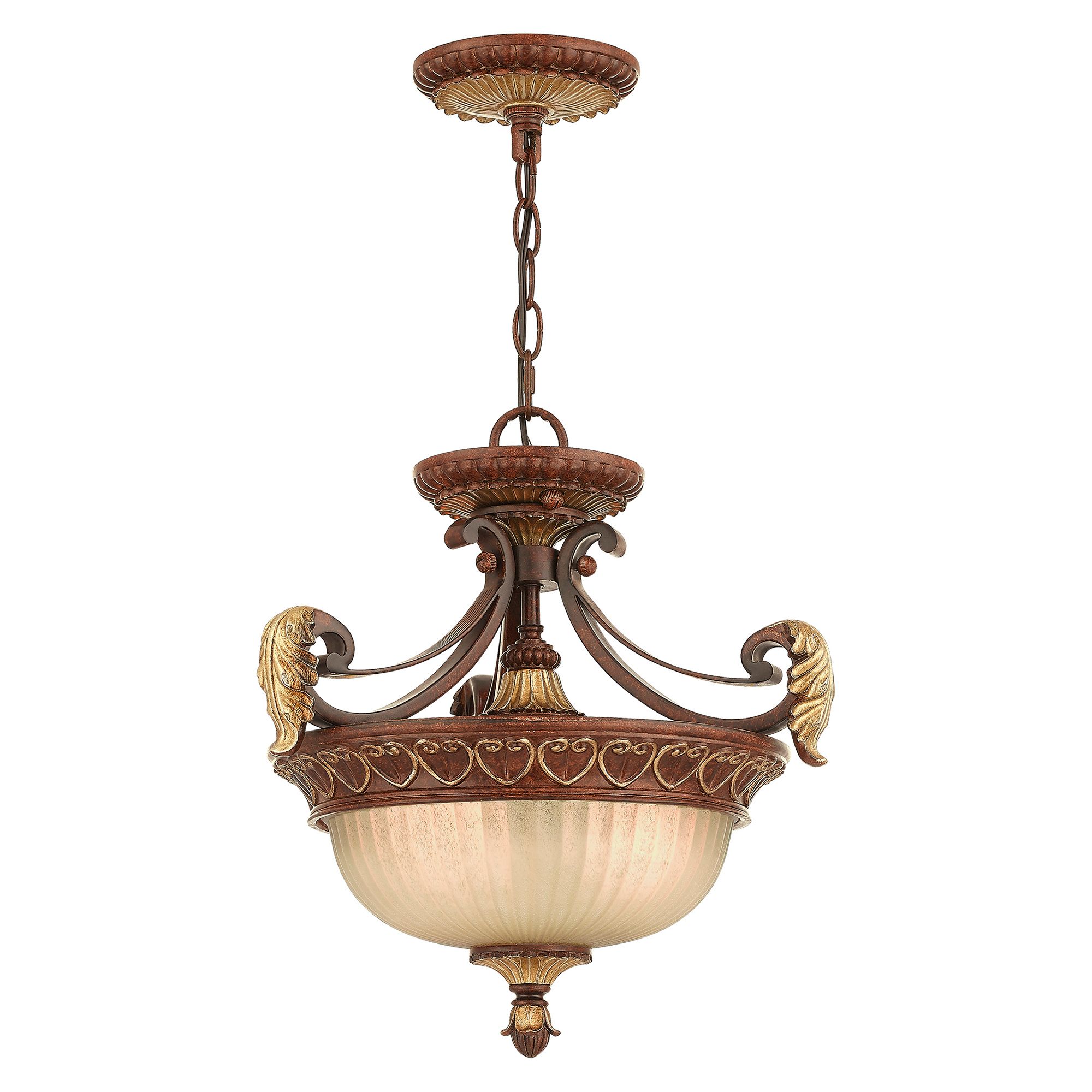 Image 3 Livex Villa Verona 15 1/4" Wide Verona Bronze Pendant Light more views