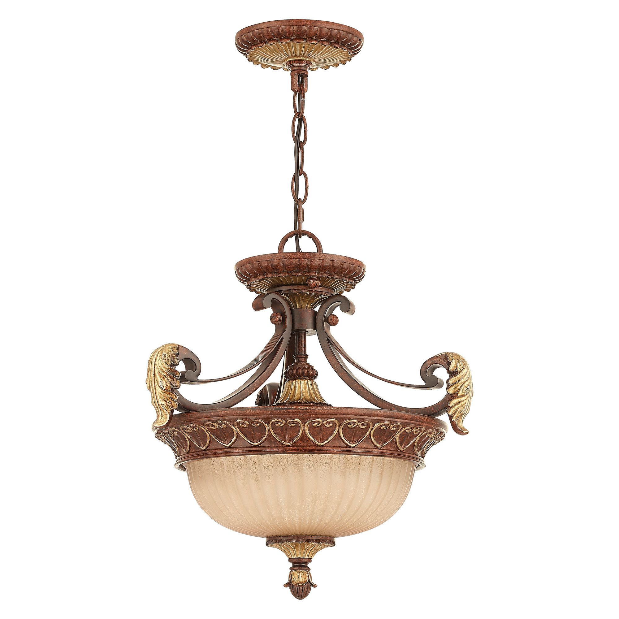 Image 4 Livex Villa Verona 15 1/4" Wide Verona Bronze Pendant Light more views