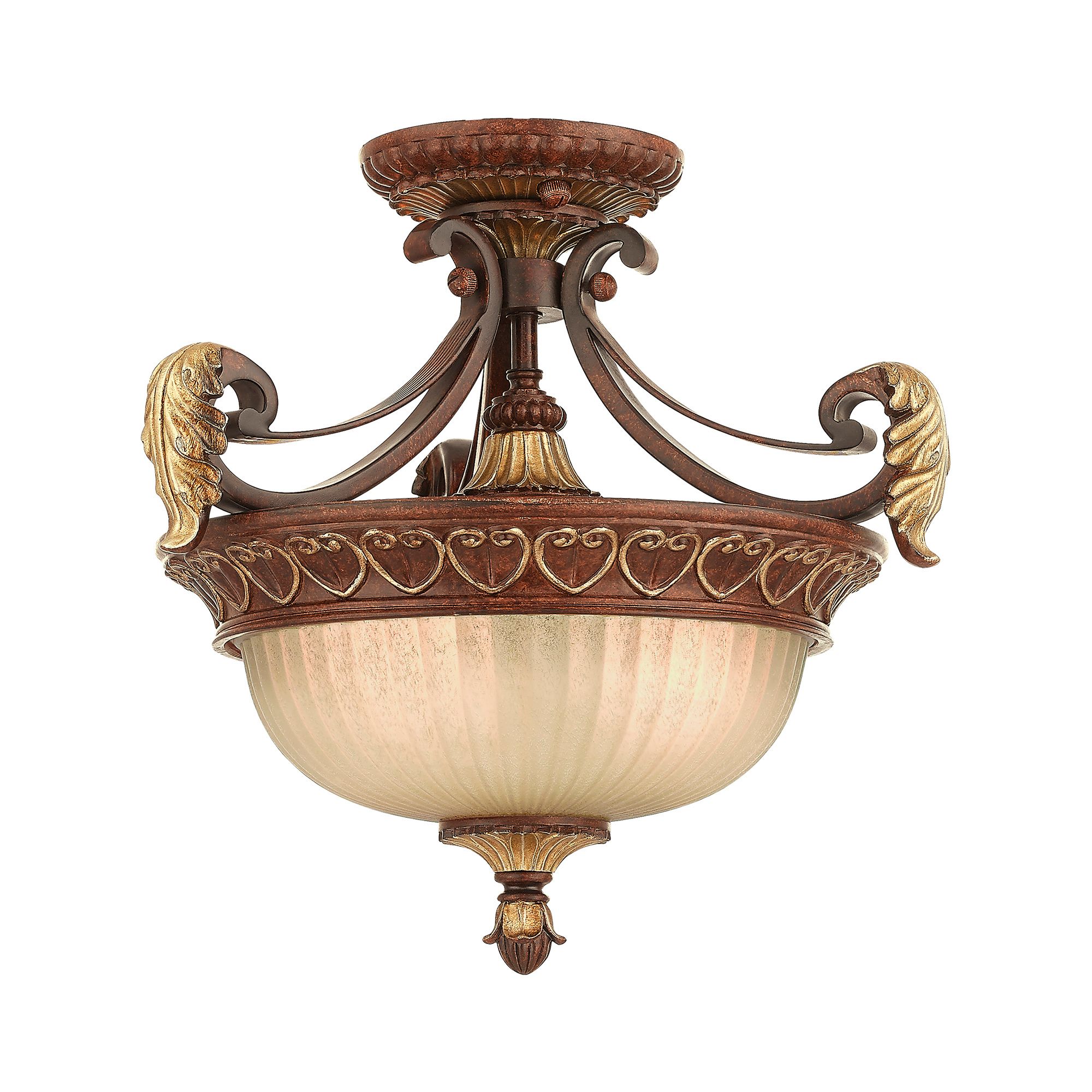 Livex Villa Verona 15 1/4" Wide Verona Bronze Pendant Light
