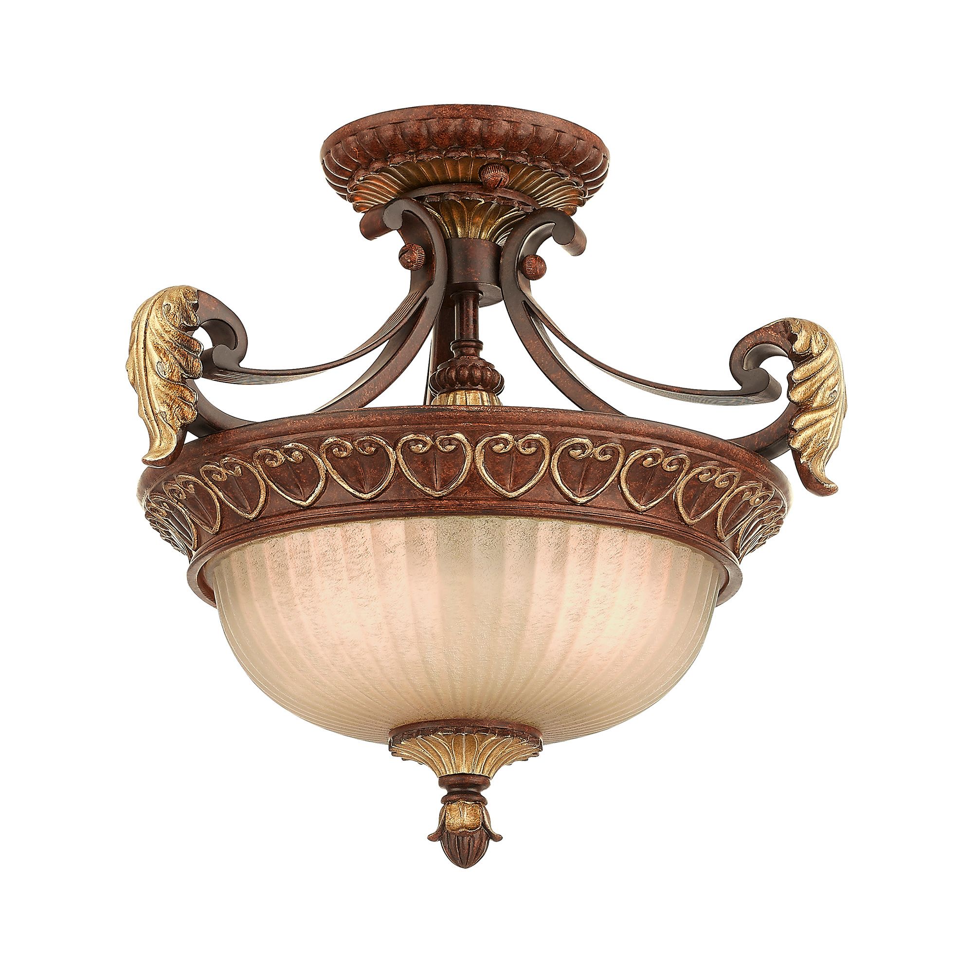 Livex Villa Verona 15 1/4" Wide Verona Bronze Pendant Light