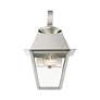 6_Livex Wentworth 12 1/2"H Brushed Nickel Outdoor Wall Light more views
