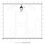 Livex Wentworth 19"H Bronze and Brass Outdoor Hanging Light