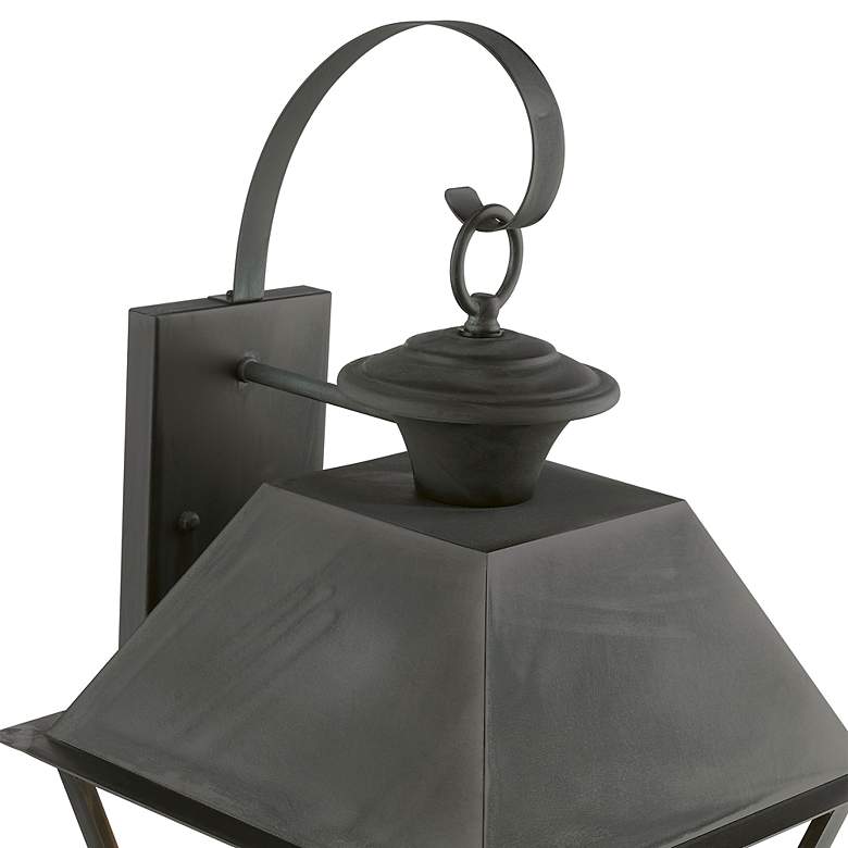 Image 7 Livex Wentworth 22" High Charcoal 3-Light Outdoor Wall Light more views