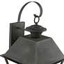 7_Livex Wentworth 22" High Charcoal 3-Light Outdoor Wall Light more views