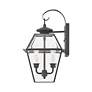 5_Livex Westover 16 1/2" Charcoal 2-Light Outdoor Lantern Wall Light more views