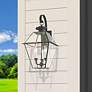 1_Livex Westover 22 1/2" Charcoal 3-Light Outdoor Lantern Wall Light