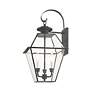 5_Livex Westover 22 1/2" Charcoal 3-Light Outdoor Lantern Wall Light more views