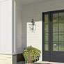 6_Livex Westover 22 1/2" Charcoal 3-Light Outdoor Lantern Wall Light more views