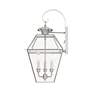 6_Livex Westover 22 1/2"H Brushed Nickel 3-Light Outdoor Wall Light more views