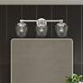 1_Livex Willow 23" Wide Brushed Nickel 3-Light Bath Light