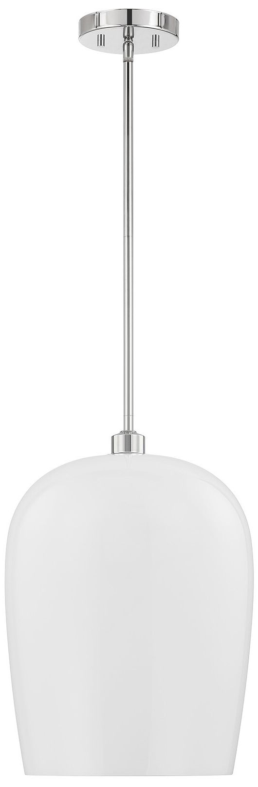Image 2 Livingston 1-Light Pendant in Chrome more views