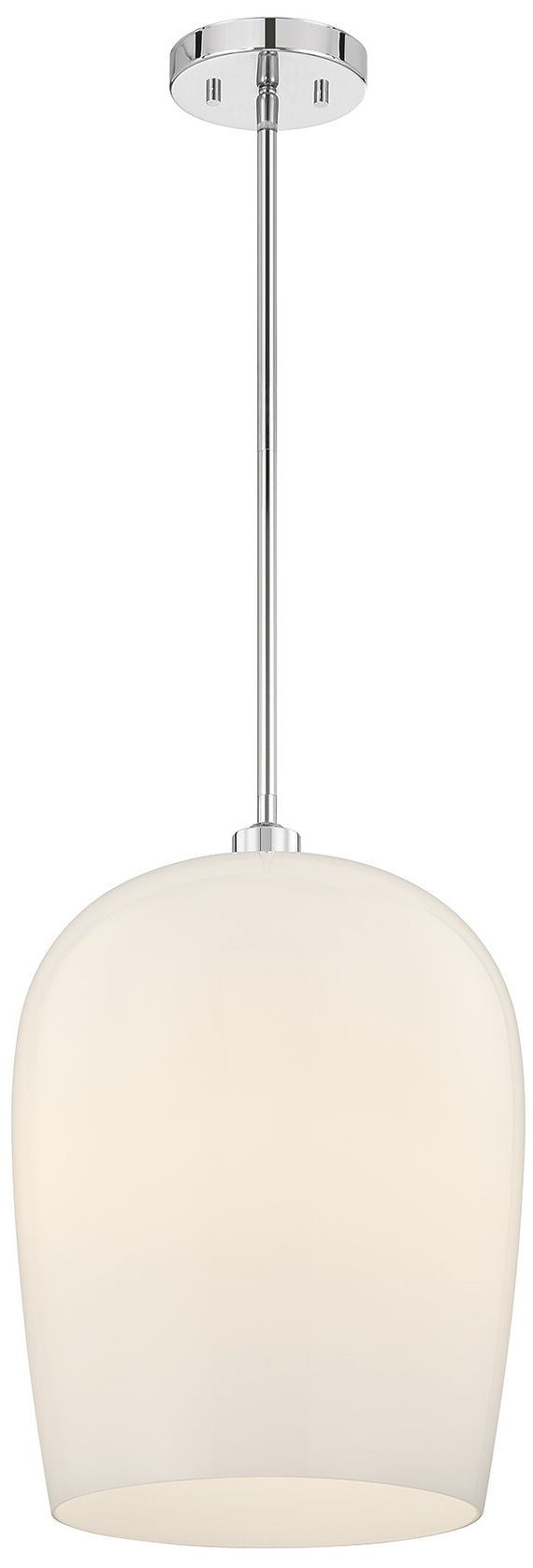 Image 3 Livingston 1-Light Pendant in Chrome more views