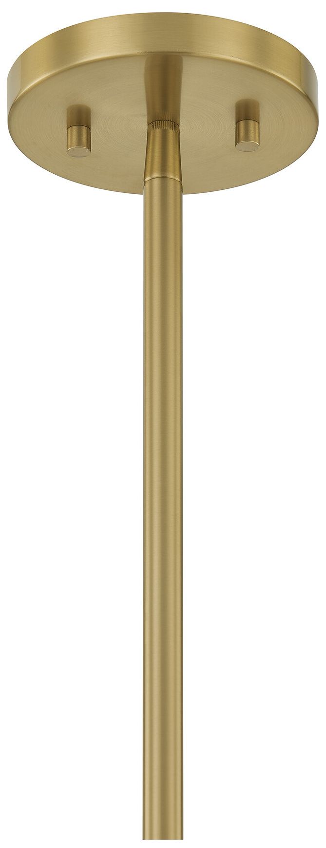 Image 4 Livingston 1-Light Pendant in Warm Brass more views