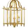 4_Livingston 9 1/2" Wide Polished Brass 3-Light Mini Pendant more views