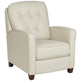Image2 of Livorno Pearl Leather 3-Way Recliner Chair