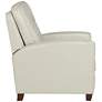 Livorno Pearl Leather 3-Way Recliner Chair