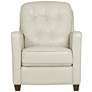 Livorno Pearl Leather 3-Way Recliner Chair - #71J08 | Lamps Plus