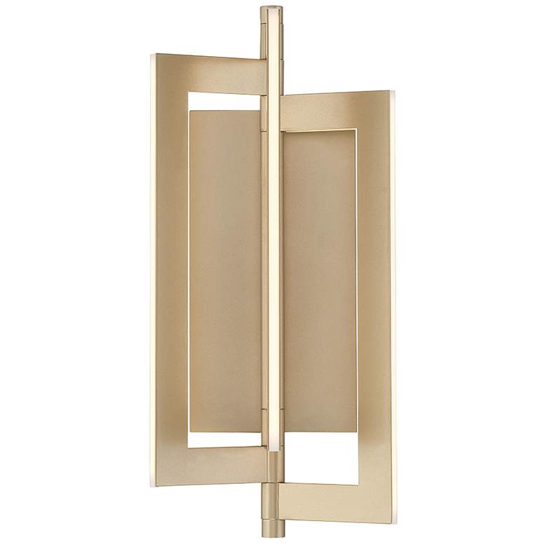 Image 1 Livra 17.25 In. x 7.75 In. 1 Light Wall Sconce in Brown