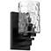 Livvy 1-Light Matte Black Sconce