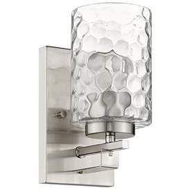 Image1 of Livvy 1-Light Satin Nickel Sconce