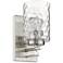 Livvy 1-Light Satin Nickel Sconce