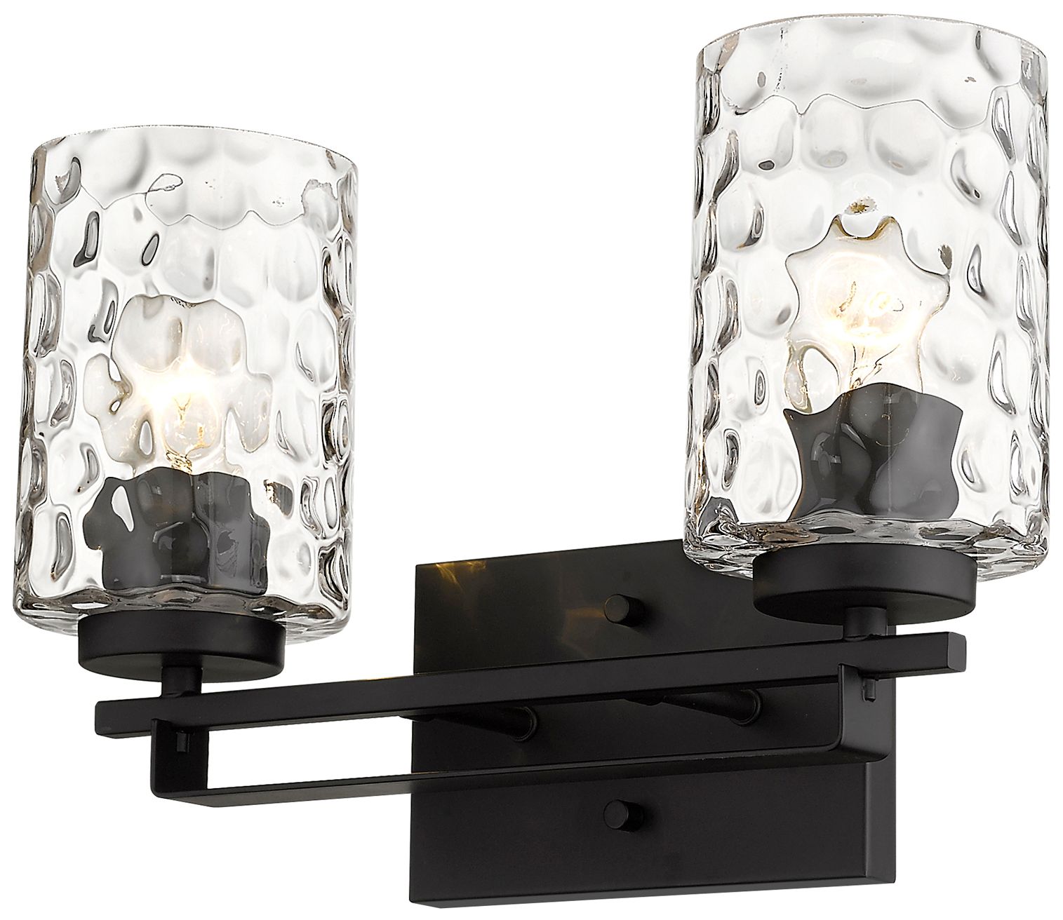 Image 2 Livvy 2-Light Matte Black Vanity more views